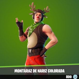 Montaraz de nariz colorada